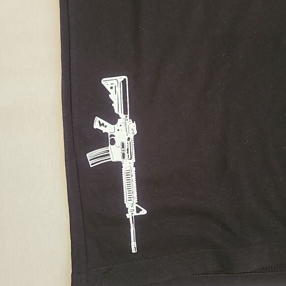 NWT Second amendment right T-shirt men medium  black 2A - Picture 4 of 4